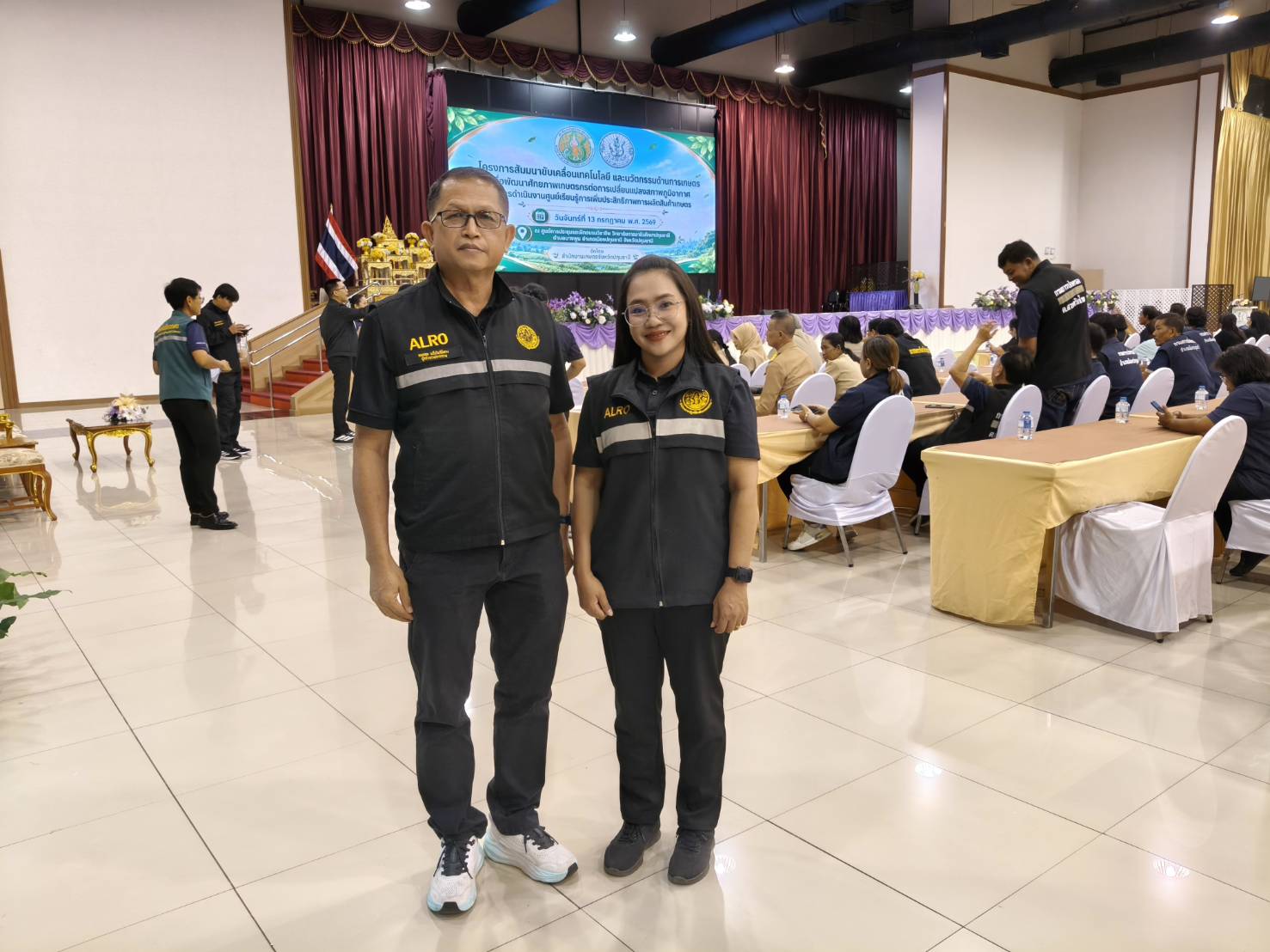title - ส.ป.ก. ร่วมติดตาม รมช.กษ. นางสาวปิยะรัฐชย์ ติยะไพรัช ลงพื้นที่ตรวจราชการ จังหวัดปทุมธานี